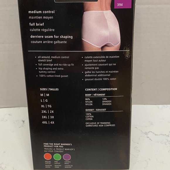 Warner's Tummy Control Full Brief Panty - Picture 2 of 4